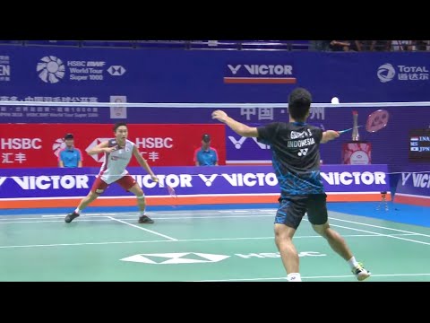 Most excited Badminton match   Kento Momota vs Anthony Ginting
