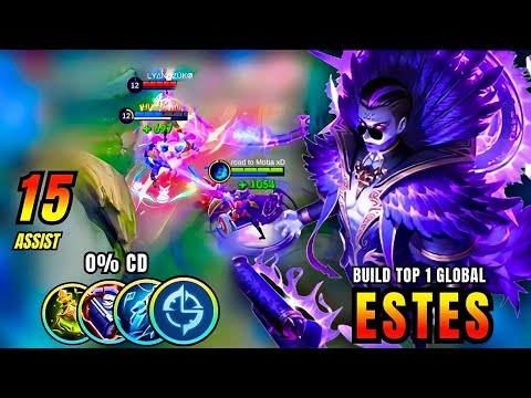 ESTES INSANE HEALING 😱 15 ASSIST SUPPORT CARRY | MLBB