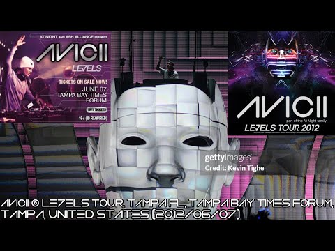 Avicii @ LE7ELS Tour, Tampa FL, Tampa Bay Times Forum, Tampa, United States (2012/06/07)