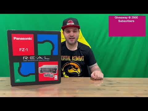 Ep 1534 - Panasonic FZ-1 REAL 3DO Interactive Multiplayer Console Unboxing In 2022