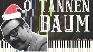 Vince Guaraldi - O Tannenbaum (Solo Jazz Piano Synthesia)