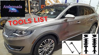 Front Struts & Sway Bar Link Replacement (2015–2021 Ford Edge, Lincoln MKX, Lincoln Nautilus)