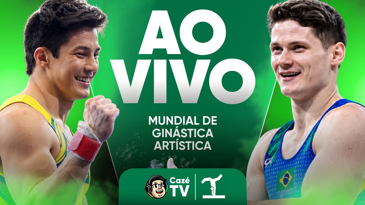 AO VIVO: GINÁSTICA ARTÍSTICA | FINAL MASCULINA DO MUNDIAL DA HOLANDA | 1º DIA