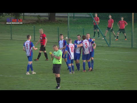 SŁOWIANIN GRĘBÓW - SOKÓŁ SOKOLNIKI 1:4 (0:1) - FRAGMENTY MECZU I KOMENTARZE TRENERÓW