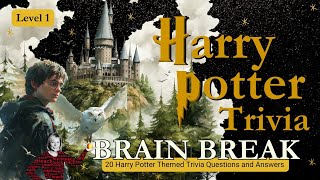 Harry Potter Trivia Brain Break Level 1