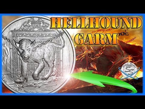 Nordic Creatures 1oz SILVER Series: Hellhound Garm