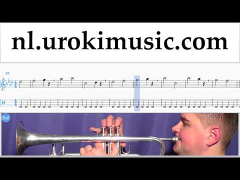 Trompet Leren Spelen Charlie Puth - Attention Tablatura Deel#1 oefeningen um-i799