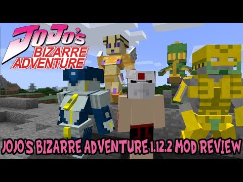 STANDS, HAMON, ROKAKAKA FRUIT & MORE IN 1.12.2! || Minecraft Jojo's Bizarre Adventure Mod Review