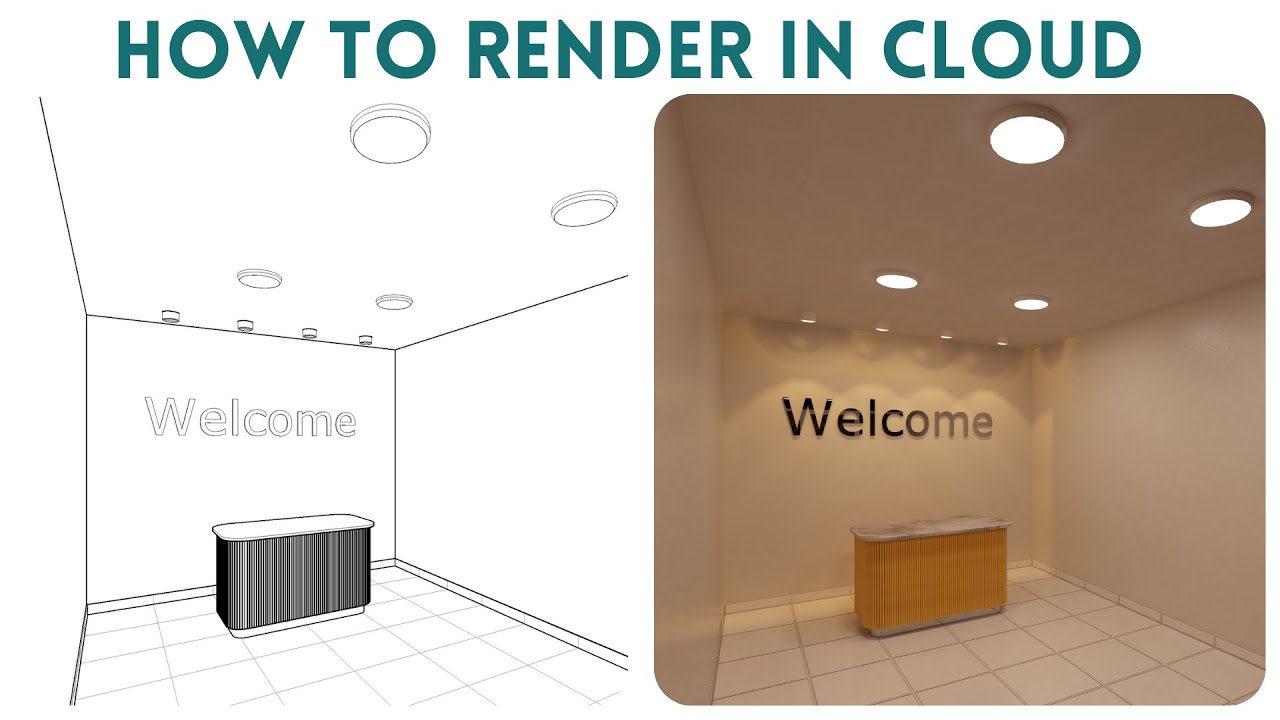 How to render Revit 3D views in Autodesk cloud tutorial