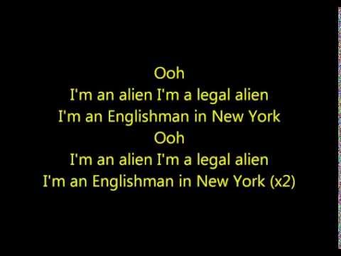Englishman in New-York Cris Cab/Tefa/Moox/Willy William Lyrics Video