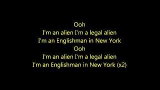 Englishman in New-York Cris Cab/Tefa/Moox/Willy William Lyrics Video