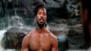 Killmonger Vs T'Challa Fight Scene - Zuri Death Scene - Black Panther (2018) HD Clip