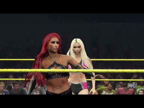 #wwe2k23 OVW Leila Grey vs Hollyhood Haley J #WrestlersNetflix