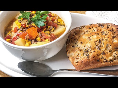 Quick and Easy Hamburger Stew recipe | Beef Stew recipe