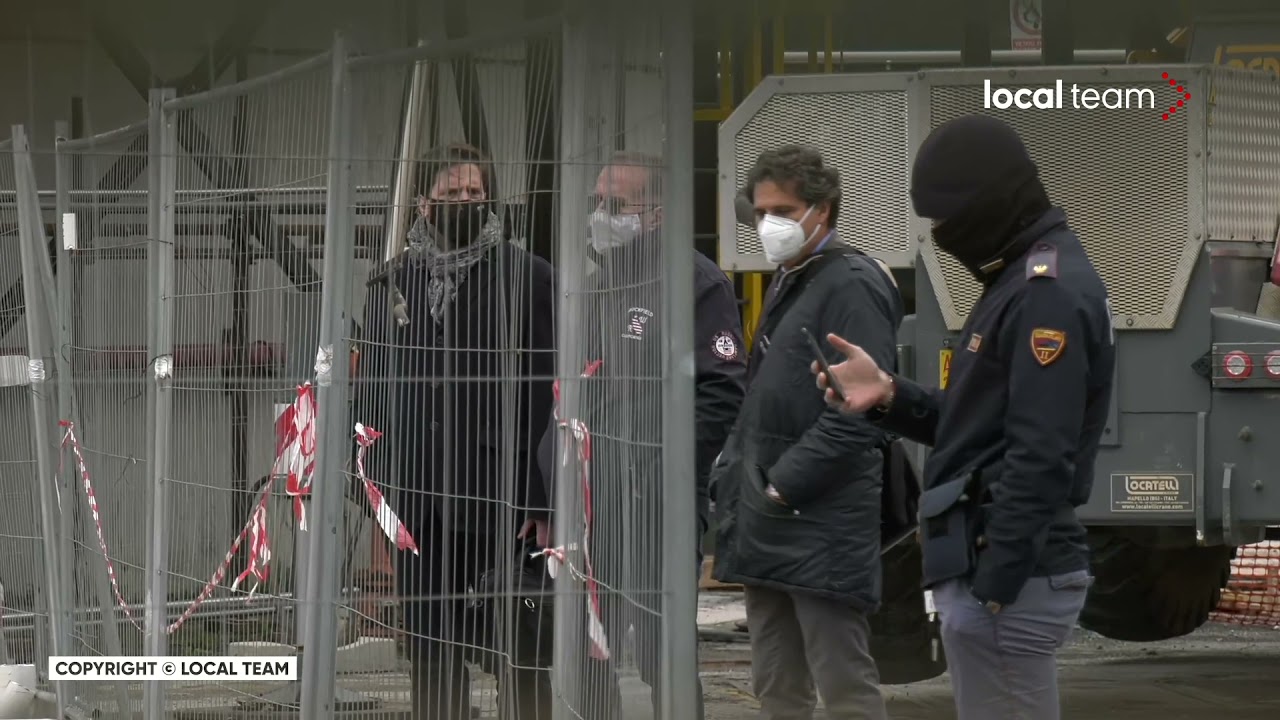 В Генуе произошел несчастный случай