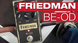 Friedman BE-OD Overdrive | session