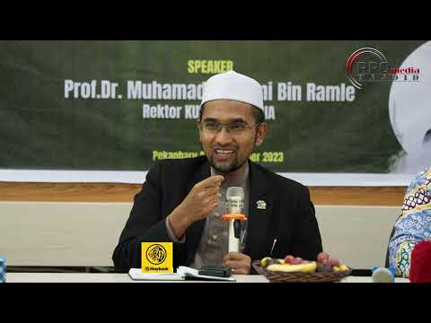 23-09-2023 Prof Dr Rozaimi Ramle: Pembelajaran, Ekonomi, Sosial & Budaya Dalam Sudut Pandang AlQuran