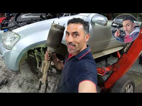 Mercedes GL500 X164 Front Shock Absorber Air Suspension, How i Replace it