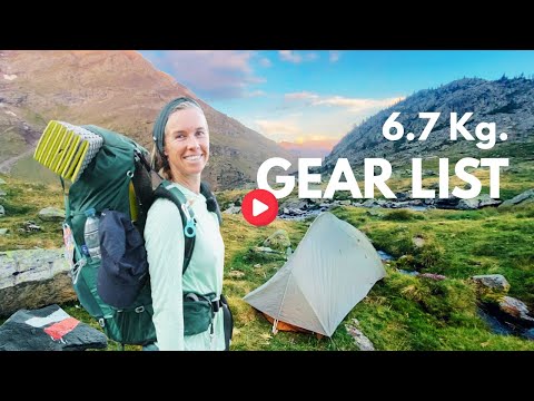 Was ist in meinem Rucksack? 850 km Wanderung durch die Pyrenäen? GR11