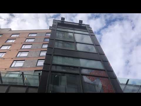 Scenic Otis Hydraulic Elevator at One Fulton Square (Downtown) - Flushing, NY (RT)