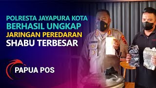 Polresta Jayapura Berhasil ungkap jaringan peredaran shabu terbesar