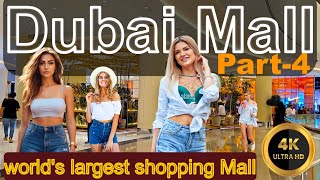 Mind Blowing Views in Dubai Mall | Walking tour in The World's Largest Shopping Mall in Dubai Part-4