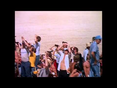 STS-1 - Columbia - April 12-14 1981.  The first shuttle flight.