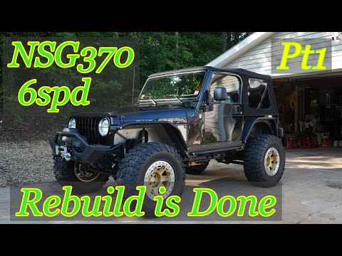 Jeep Wangler NSG370 6 Speed Transmission Rebuild (Its Awesome)