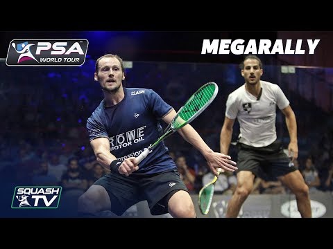 "Wow, it's incredible movement!" - Squash MegaRally - Gaultier v Hesham