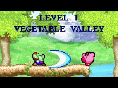 Kirby: Nightmare in Dream Land - Level 1: Vegetable Valley - No Damage 100% Walkthrough