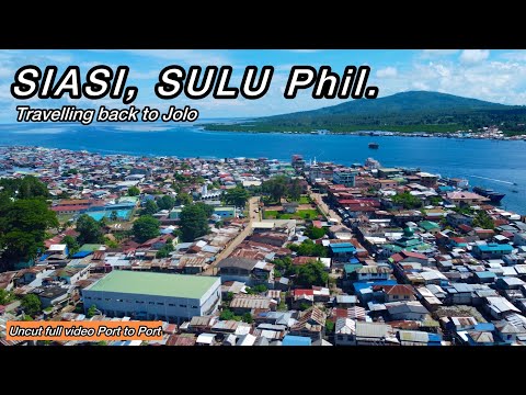 Traveling back to Jolo from Siasi Island a complete walking tour #sulu province #Tausog #senama