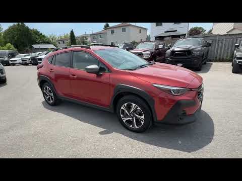 2024 Subaru Crosstrek Touring AWD in Orange for sale at Boyer Chrysler Dodge Jeep Ram Fiat Cobourg in Cobourg, ON