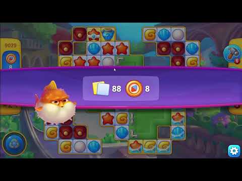 FISHDOM:  Level 9029 Super Hard Level,  No boosters.