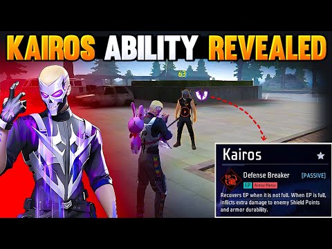 Free Fire Kairos Ability EXPLAINED - ( 2025 ) | Kairos Character Ability Test