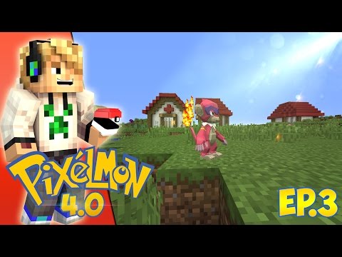 Minecraft Pixelmon 4.0.4 Ep.3- Shiny Monferno!(Pixelmon 4.0.4)