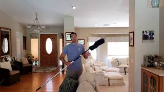 How to Remove Cobwebs and Dust from High Ceilings