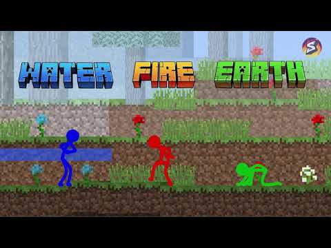 EPIC Stickman Battle: Fireball vs WaterGirl