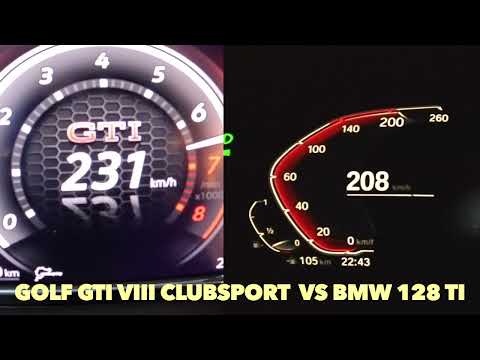 POLO GTI vs GOLF GTI vs GOLF CLUBSPORT vs BMW 128 Ti.