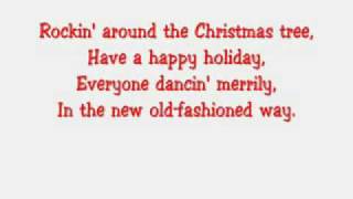 Hannah Montana-Rockin Around The Christmas Tree With Lyrics