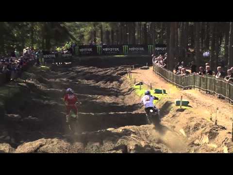 MXGP of Benelux 2013 - Coldenhoff Overtake on Ferrandis - Lierop - Motocross