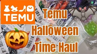 Temu Halloween Time Craft Haul | Coupon Code fav45575 