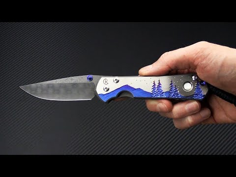 Chris Reeve Large Sebenza 21 Unique Night Sky w/Big Dipper, MOP