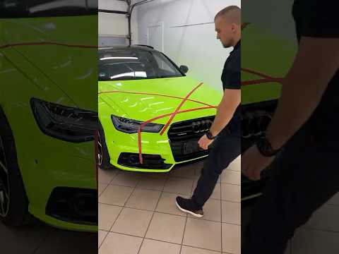 This Trick Makes Your Grille HUGE! | Forged Carbon Hood Accent | Audi A6