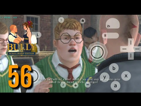 Bully Scholarship Edition Gameplay  on Dolphin Emulator- Mission #56 - Rats in the Library