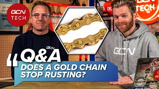 Bike Packing Maintenance & Rusting Gold Chains | GCN Tech Clinic