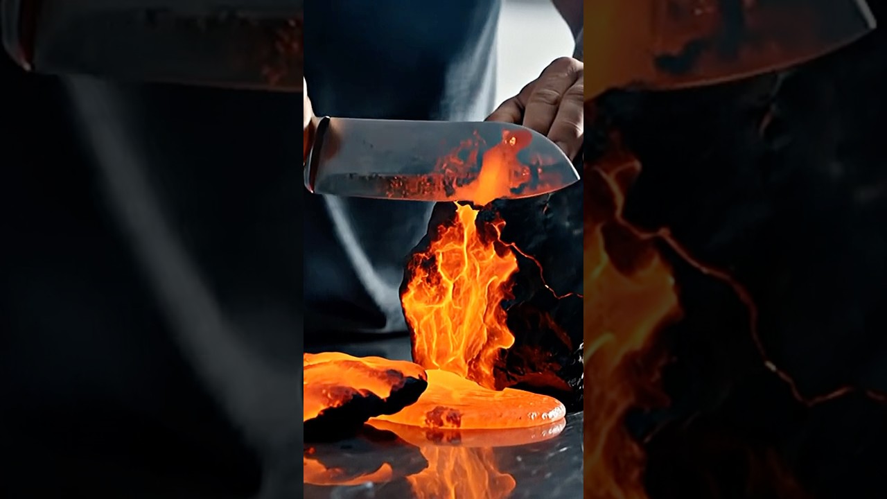 slice and eat #ai #asmr #veo3