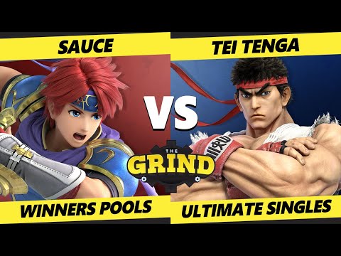The Grind 174  - Sauce (Roy, Mario) Vs. Tei Tenga (Ryu) - SSBU Ultimate Tournament