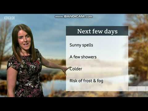 Alex Osbourne BBC ONE Spotlight weather November 2nd 2021 in HD! - 60 FPS
