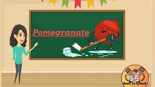 Fruit Names with Pictures | Learn Fruit Names for Kids | @BackToSchool-Official