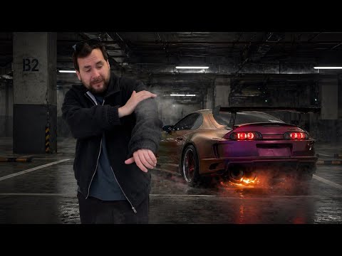 СУПЕР РЕДКАЯ TOYOTA SUPRA ЧУТЬ НЕ СГОРЕЛА!